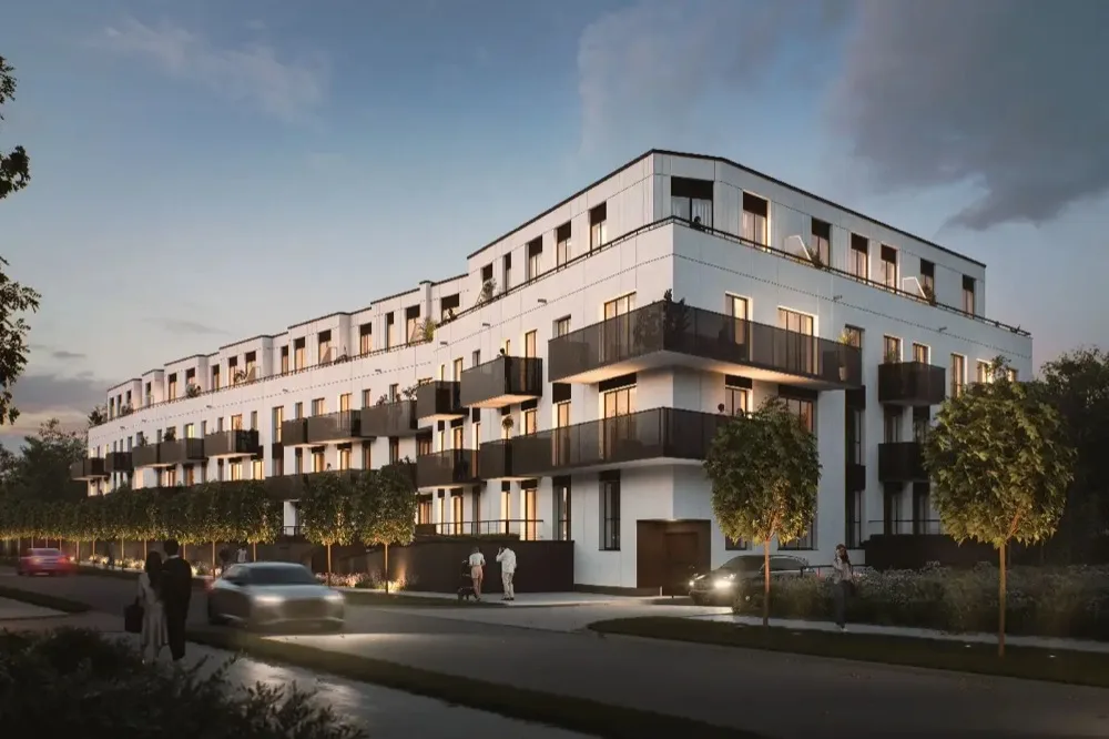Nowoczesna architektura — Royal Garden W7